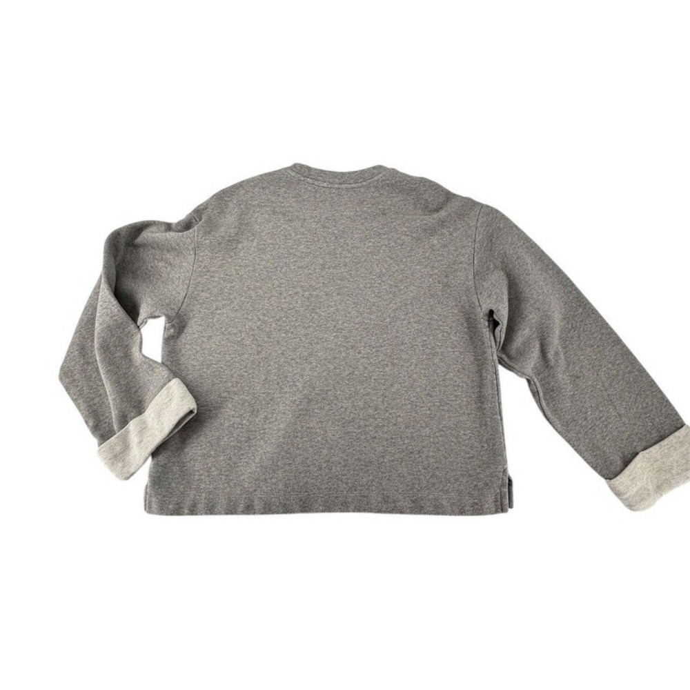 Closed Sweatshirt Scandi Style Womens Medium Cozycore Cropped Drop Shoulder - Picture 2 of 10